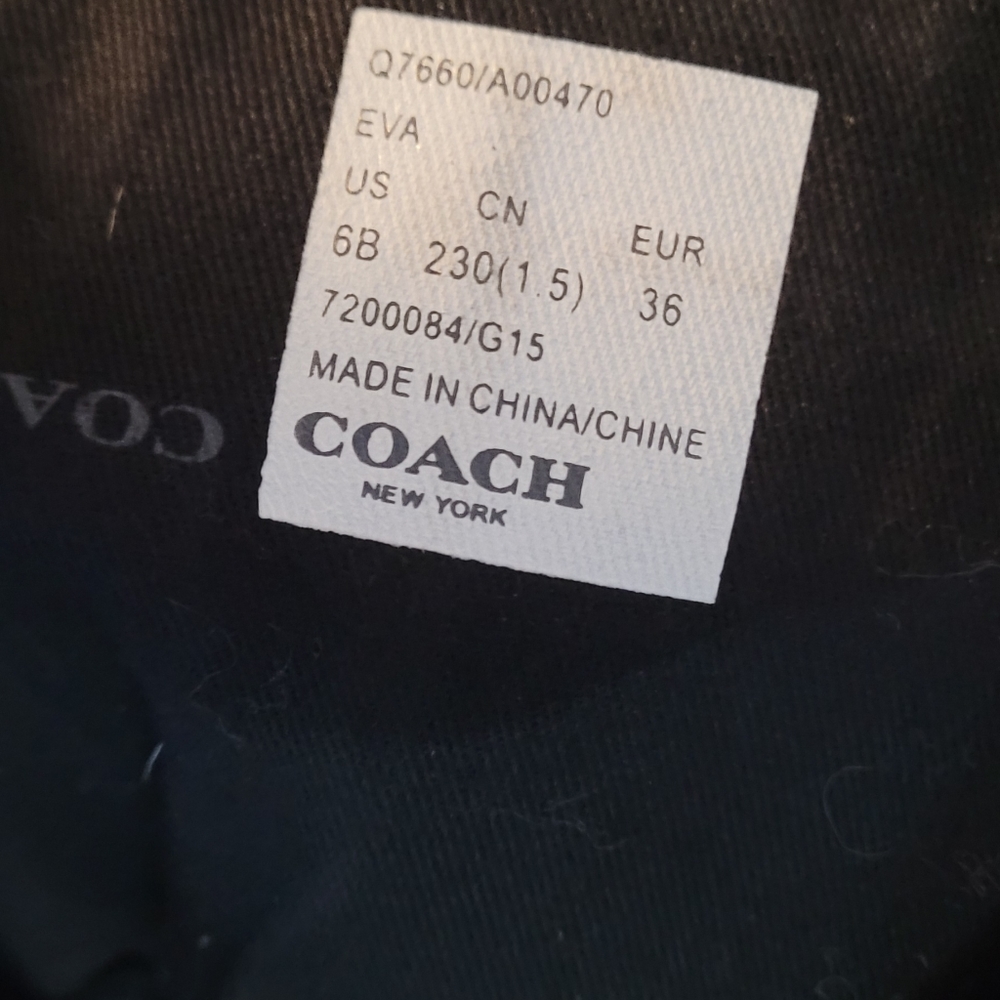 Coach boots - Picture 2 of 3